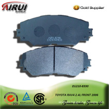 Semi-metallic car brake pad for TOYOTA RAV4 2.4L FRONT 2006